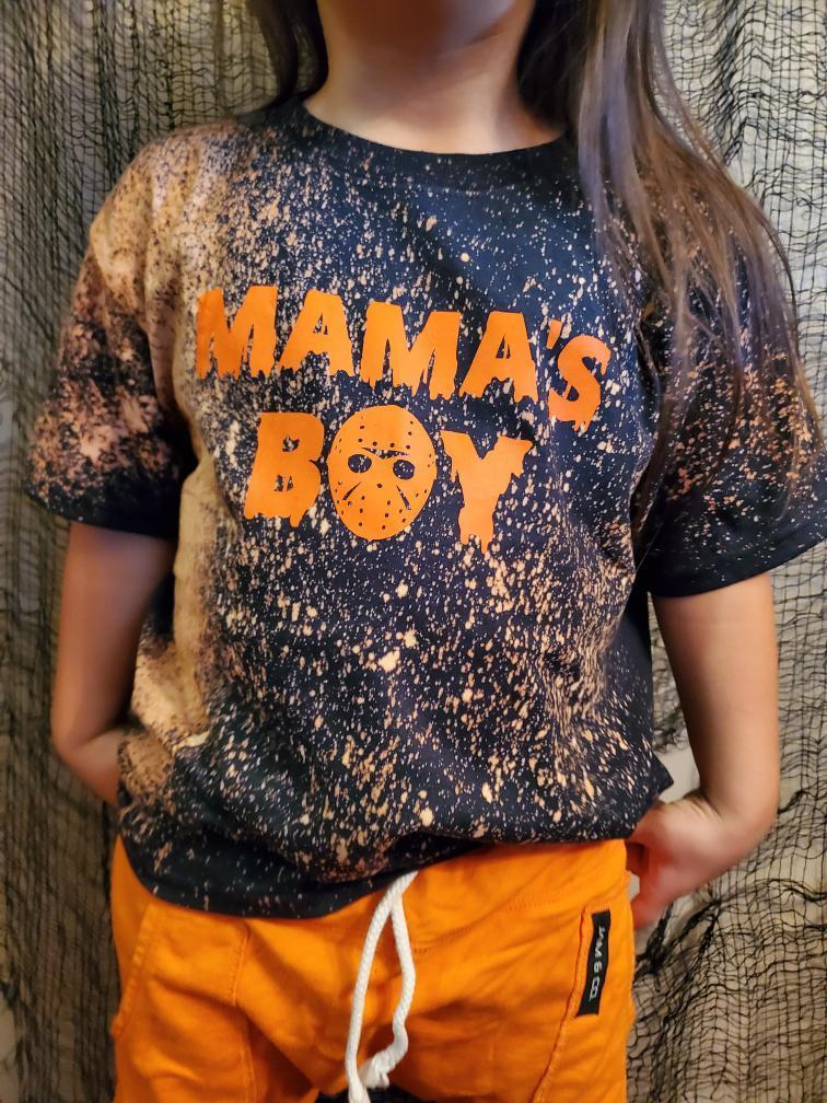 Jason Mama's Boy Boys Shirt Halloween