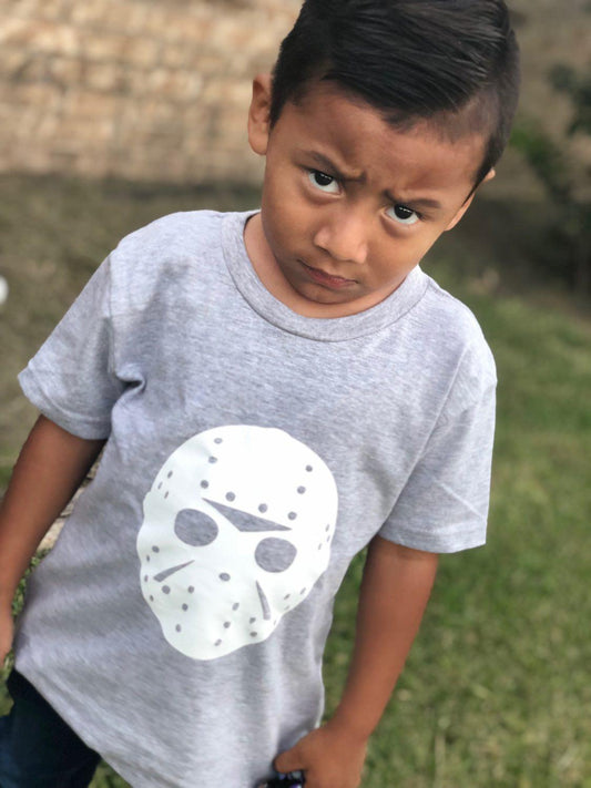 Jason Mask Halloween Horror Boys Shirt Girls Shirt