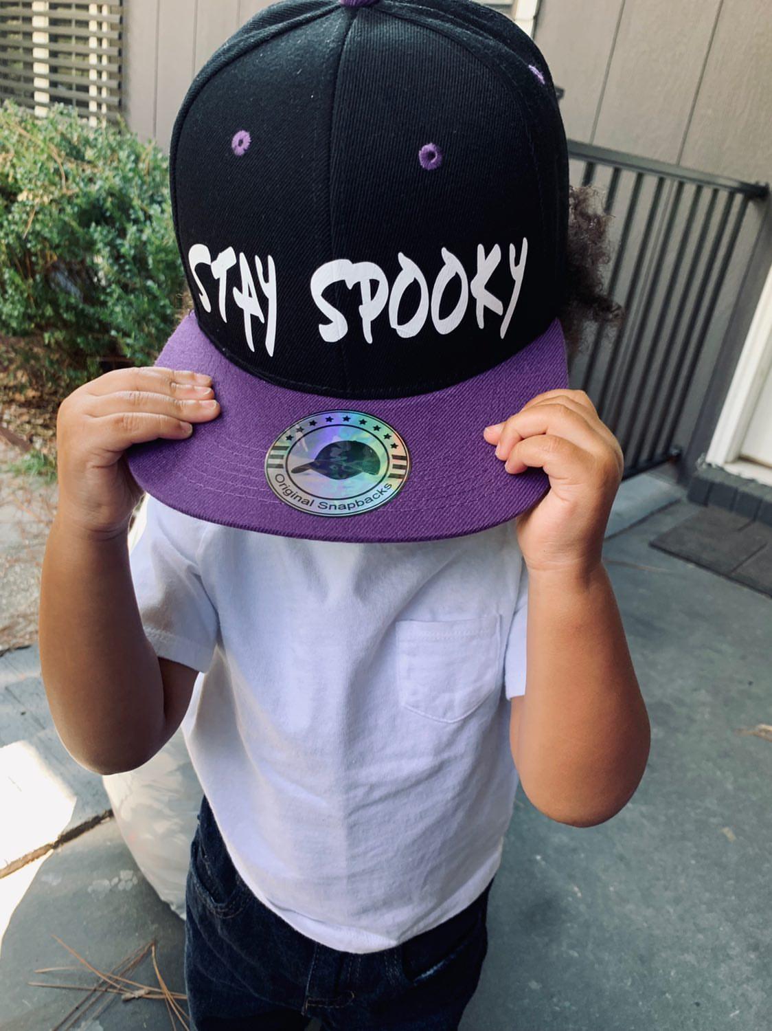 Stay Spooky Snapback Hat Halloween