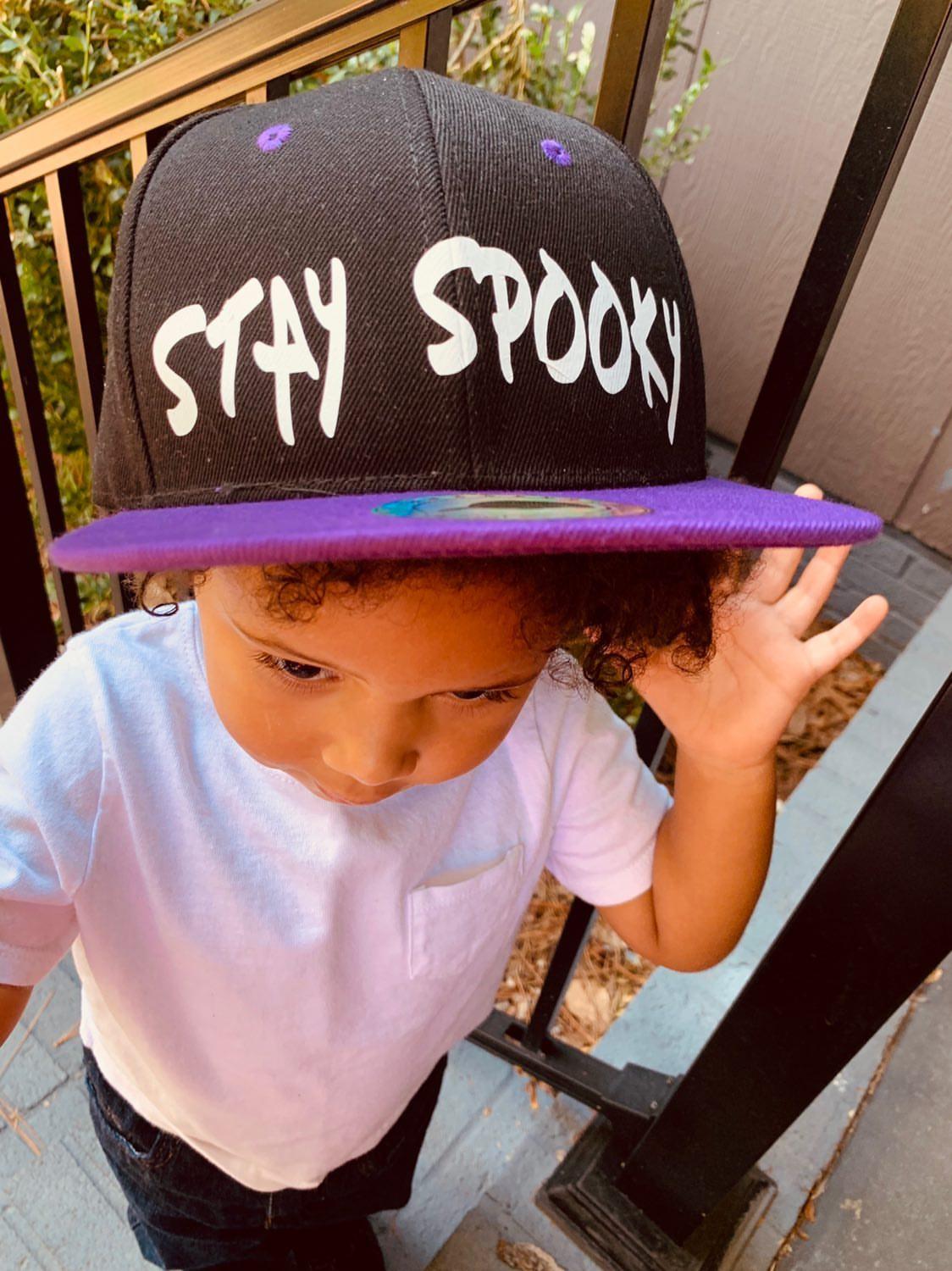 Stay Spooky Snapback Hat Halloween