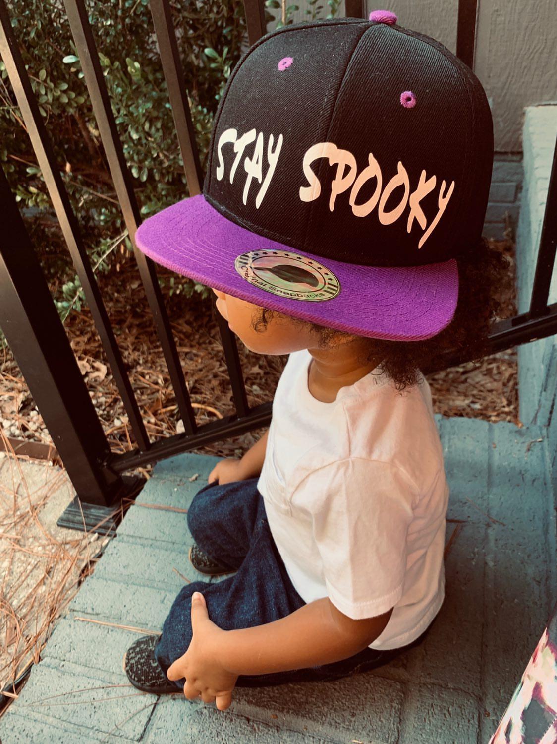 Stay Spooky Snapback Hat Halloween