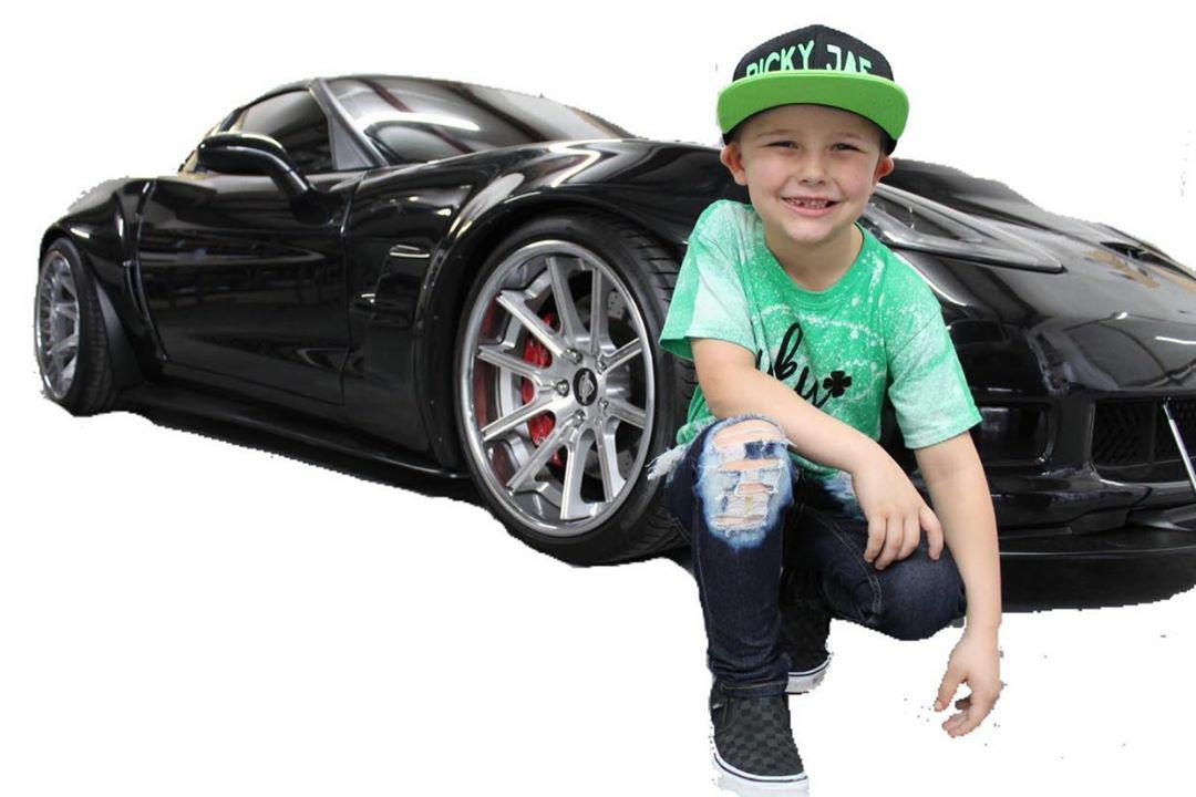 Black & Lime Green Snapback Hat