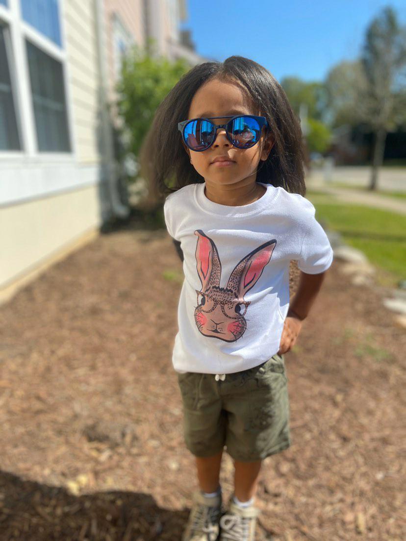 Bunny Easter Girls Shirt Boys Shirt