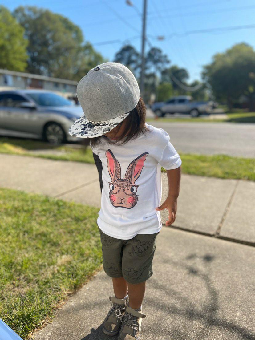 Bunny Easter Girls Shirt Boys Shirt