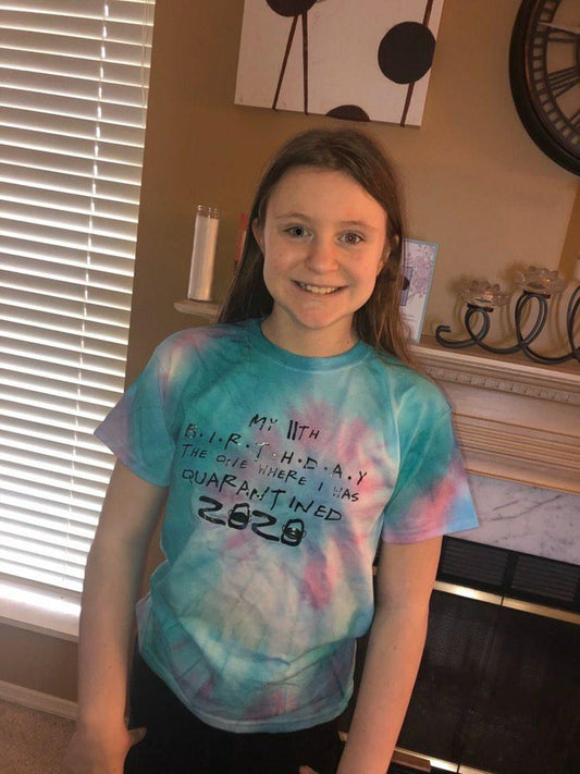 Quarantine Birthday Girls Shirt