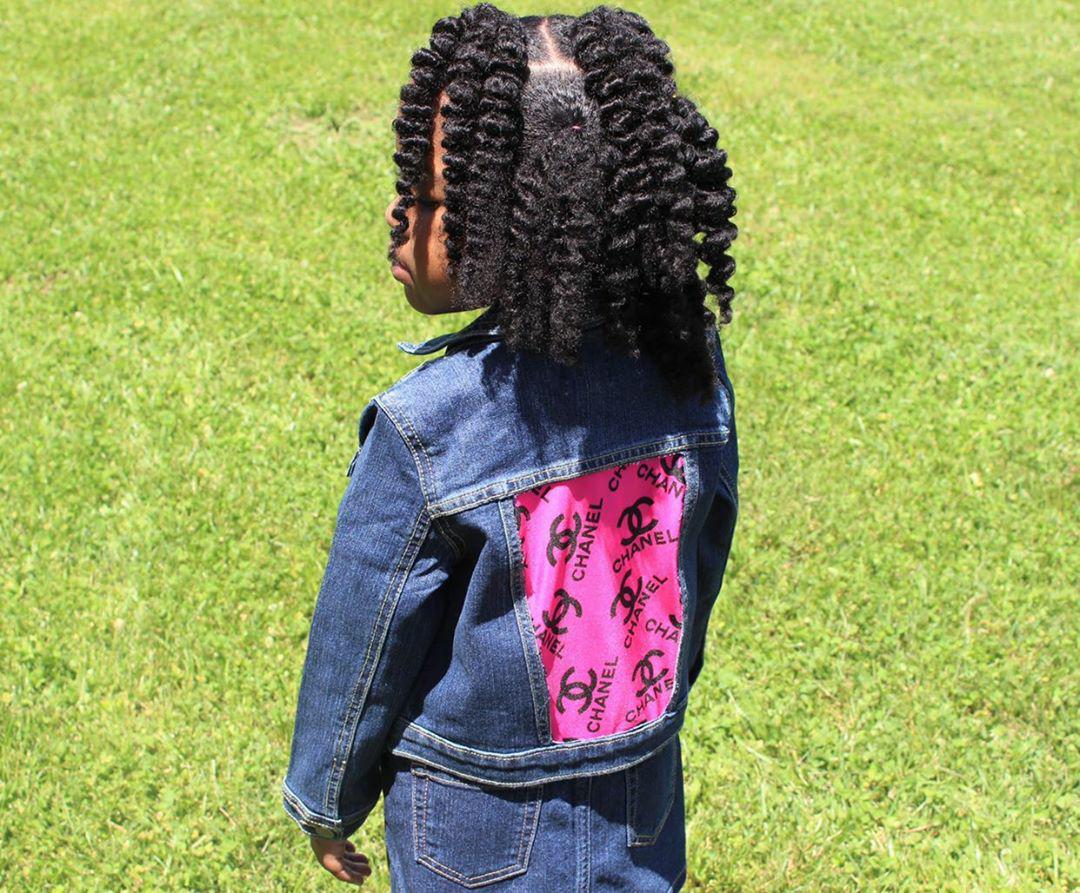 CC Designer Denim Outfit Sets Girls
