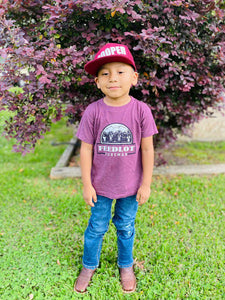 Burgundy Trucker Snapback Hat