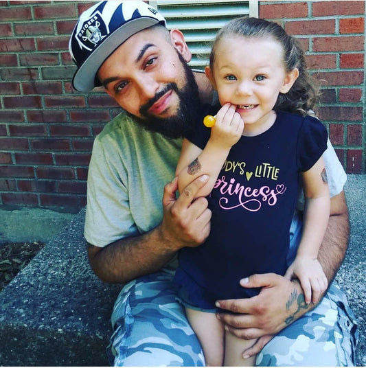 Daddy's little princess Girls Shirt