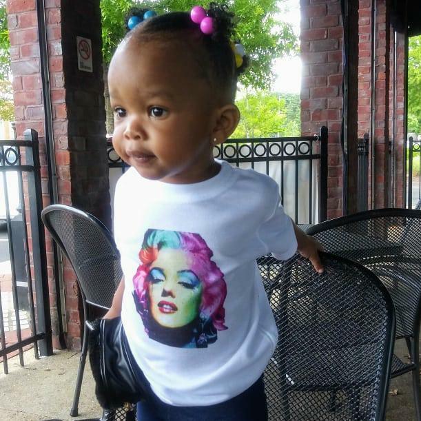 Marilyn Monroe Girls Shirt Ladies Shirt