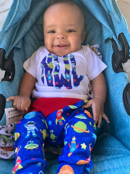 Outer Space Monogram Boys Shirt Girls Shirt Ladies Shirt Mens Shirt