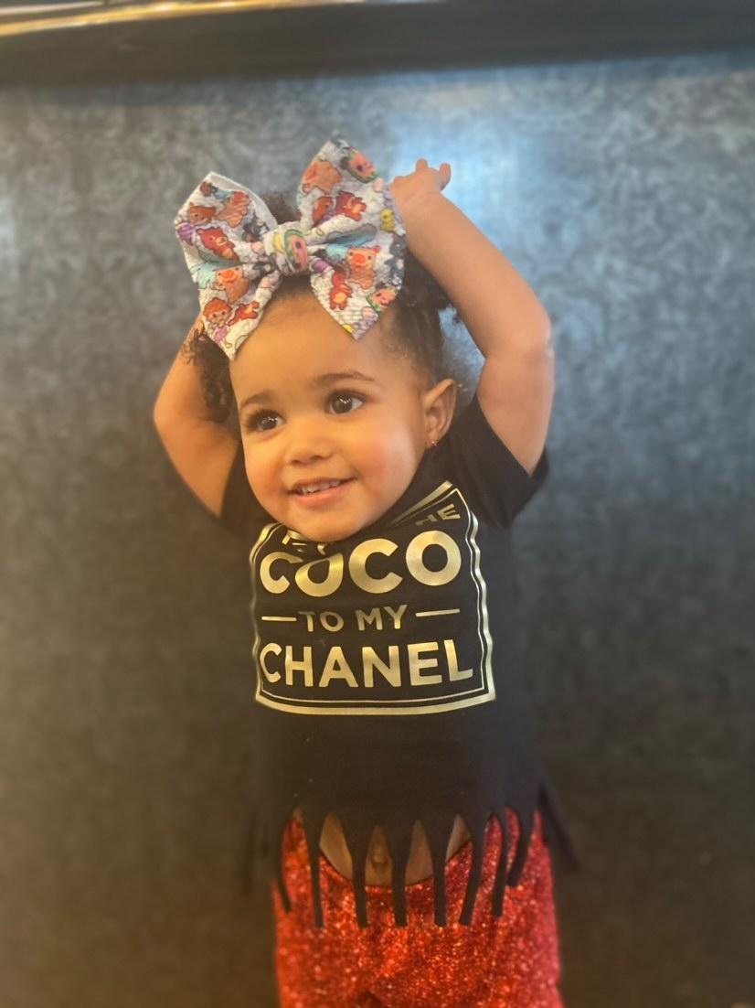 You are the coco to my CC Fringe Girls Shirt Designer