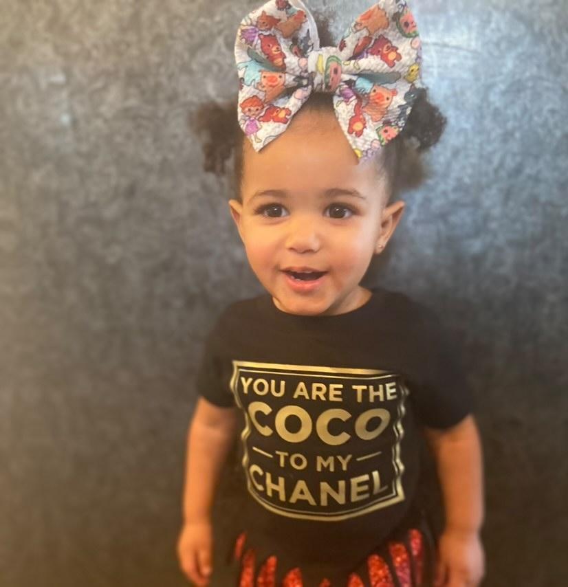 You are the coco to my CC Fringe Girls Shirt Designer