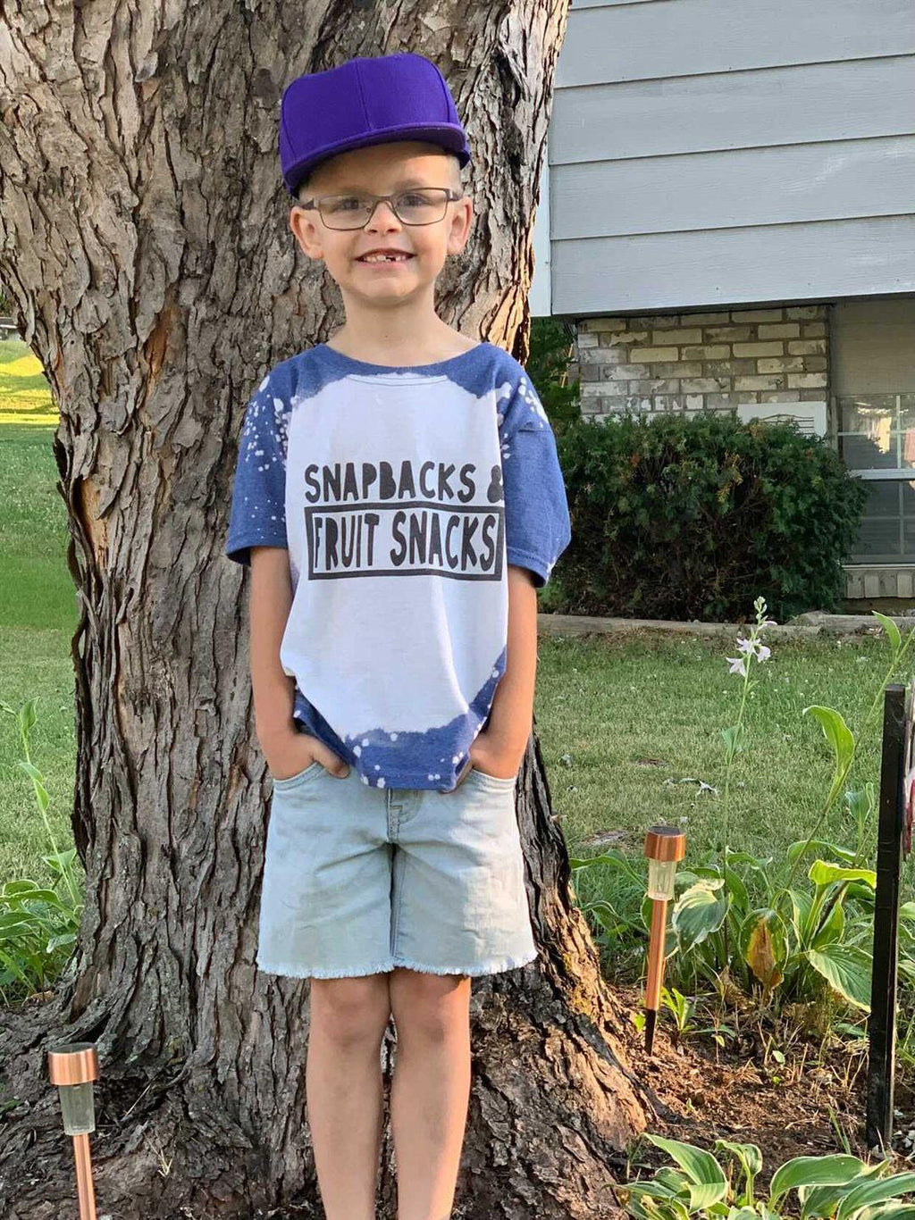 Snapbacks & Fruit Snacks Boys Shirt