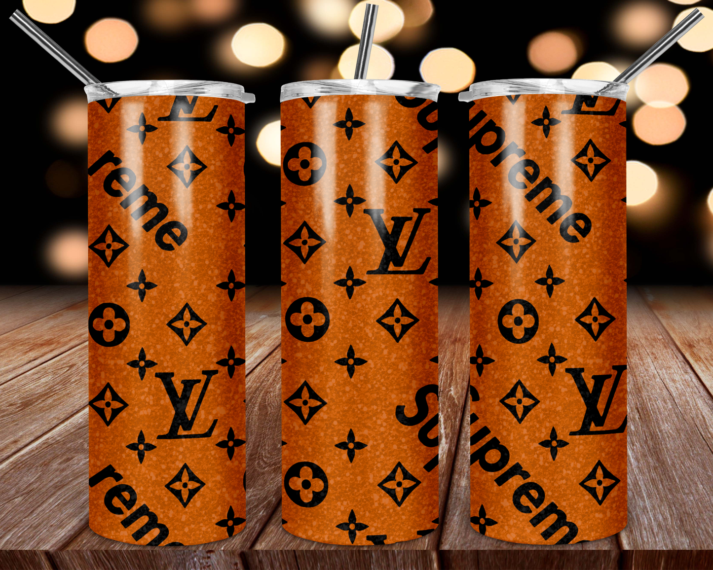 LV Tumbler Mug Sippy Cup Bottle