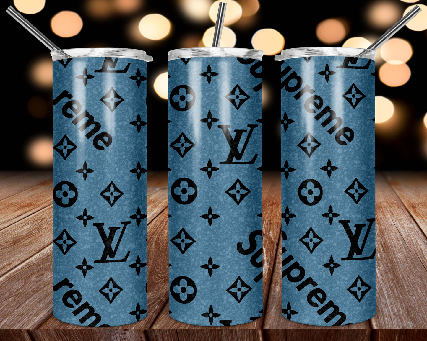 LV Tumbler Mug Sippy Cup Bottle