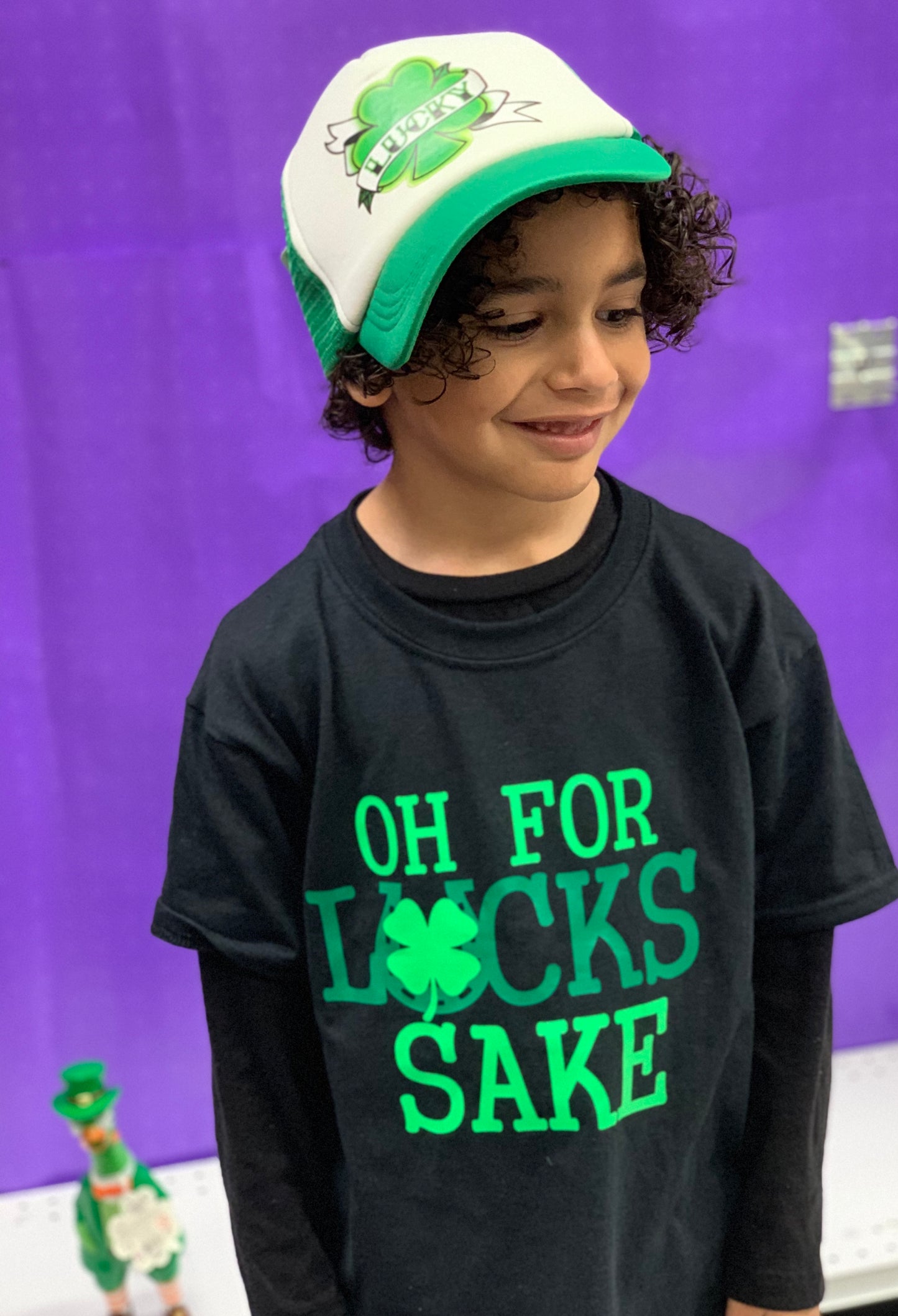 Oh For Lucks Sake Boys Shirt Girls Shirt St. Patrick's