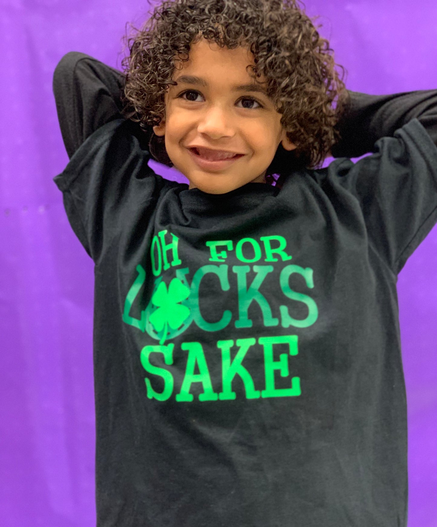 Oh For Lucks Sake Boys Shirt Girls Shirt St. Patrick's