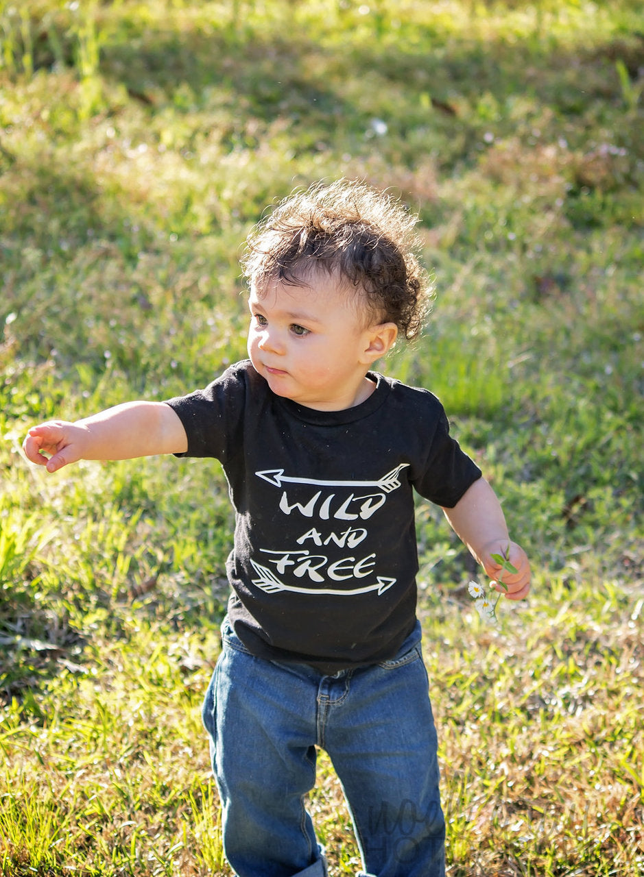 Wild & Free Boys Shirt Girls Shirt