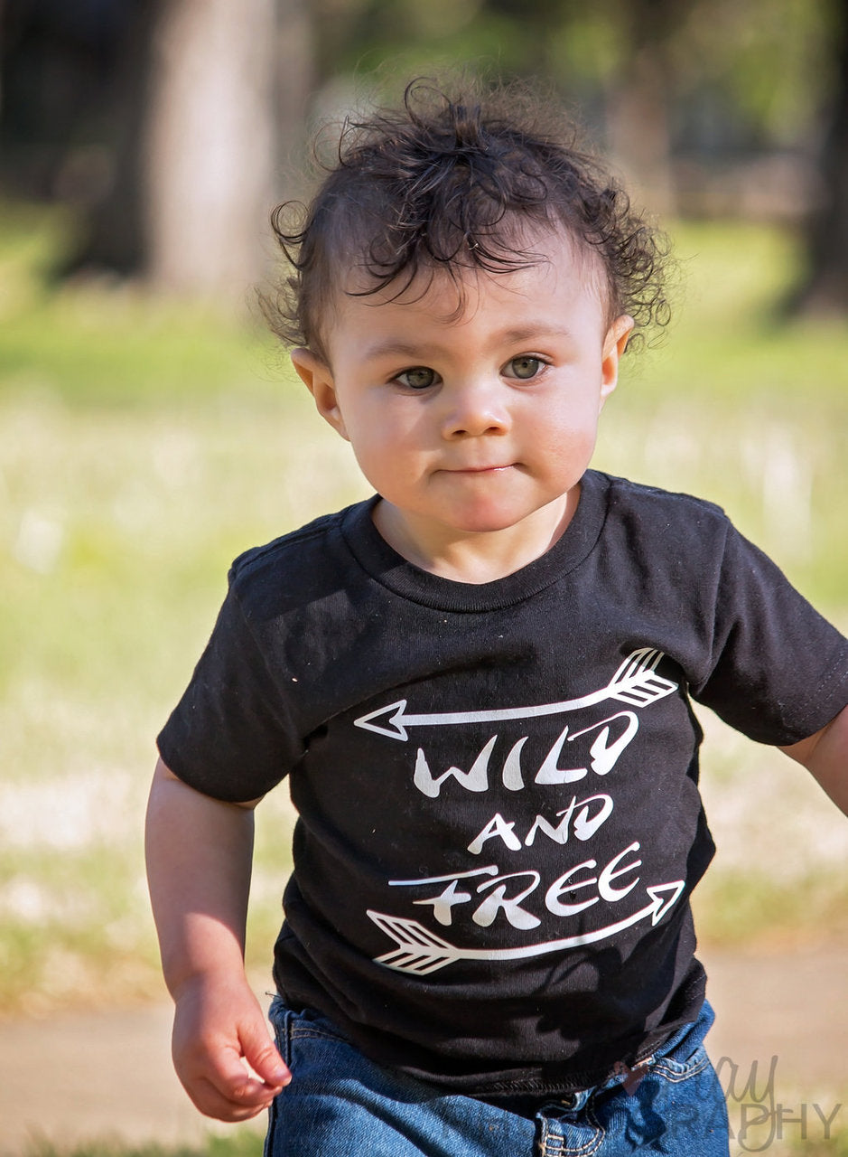 Wild & Free Boys Shirt Girls Shirt