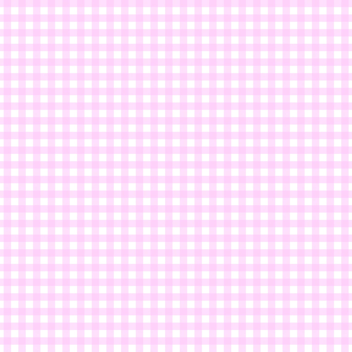 Pastel Light Pink Plaid Handmade
