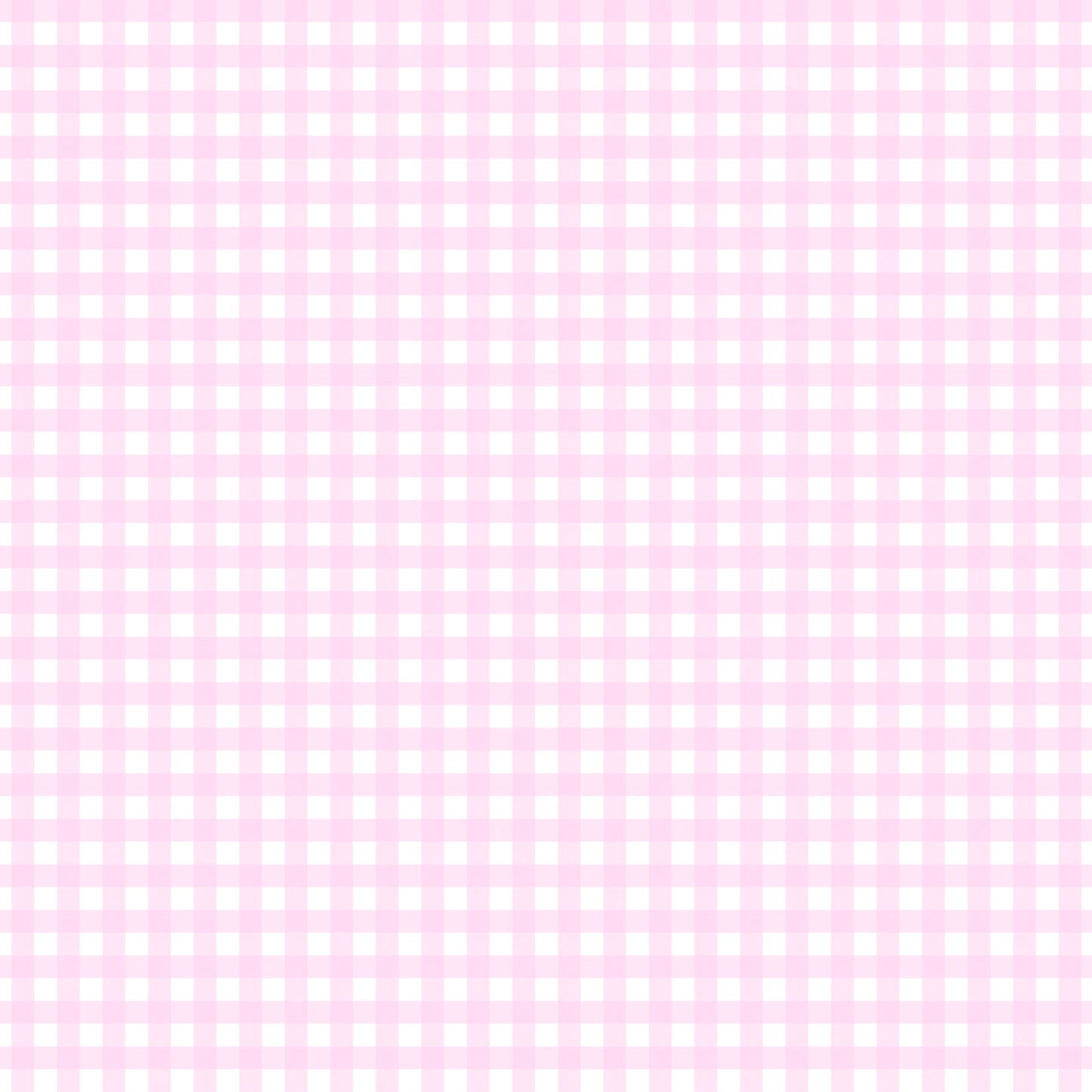Pastel Light Pink Plaid Handmade