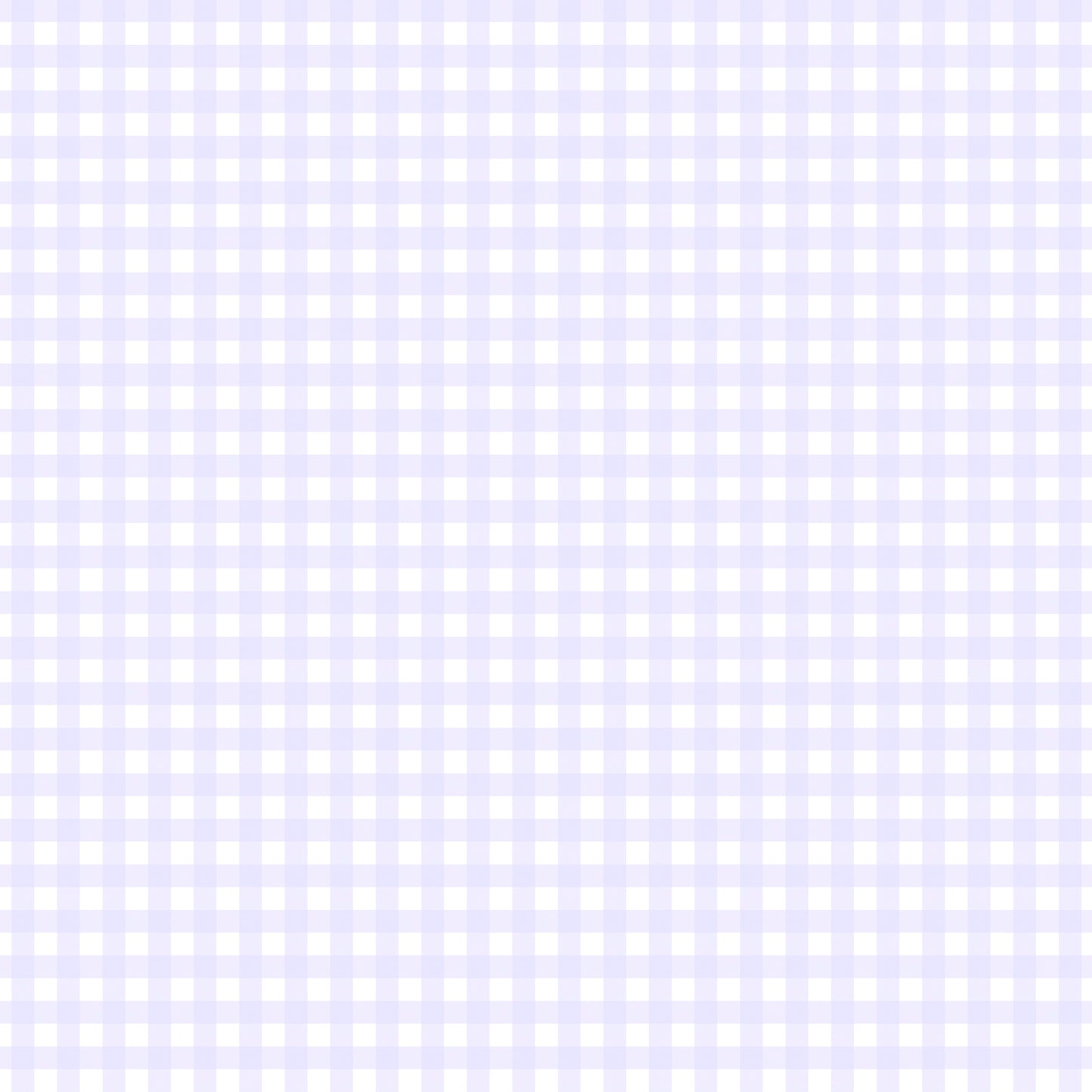 Pastel Light Purple Plaid Handmade