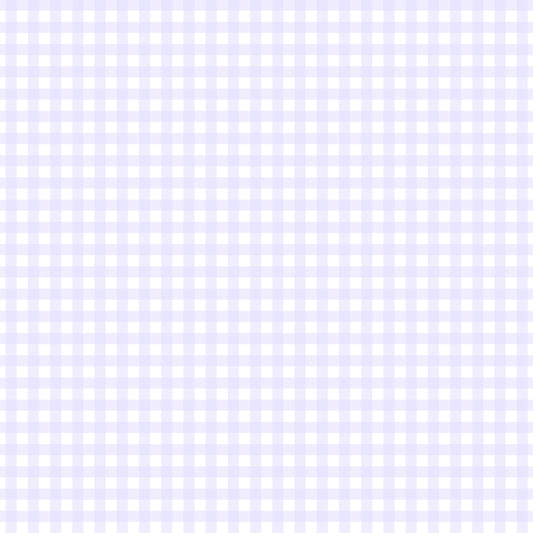 Pastel Light Purple Plaid Handmade