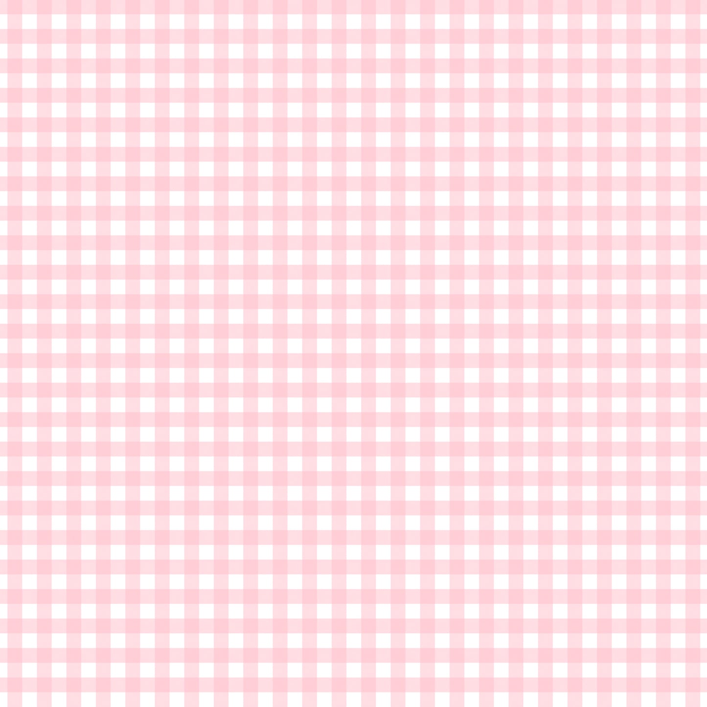 Pastel Light Red Plaid Handmade
