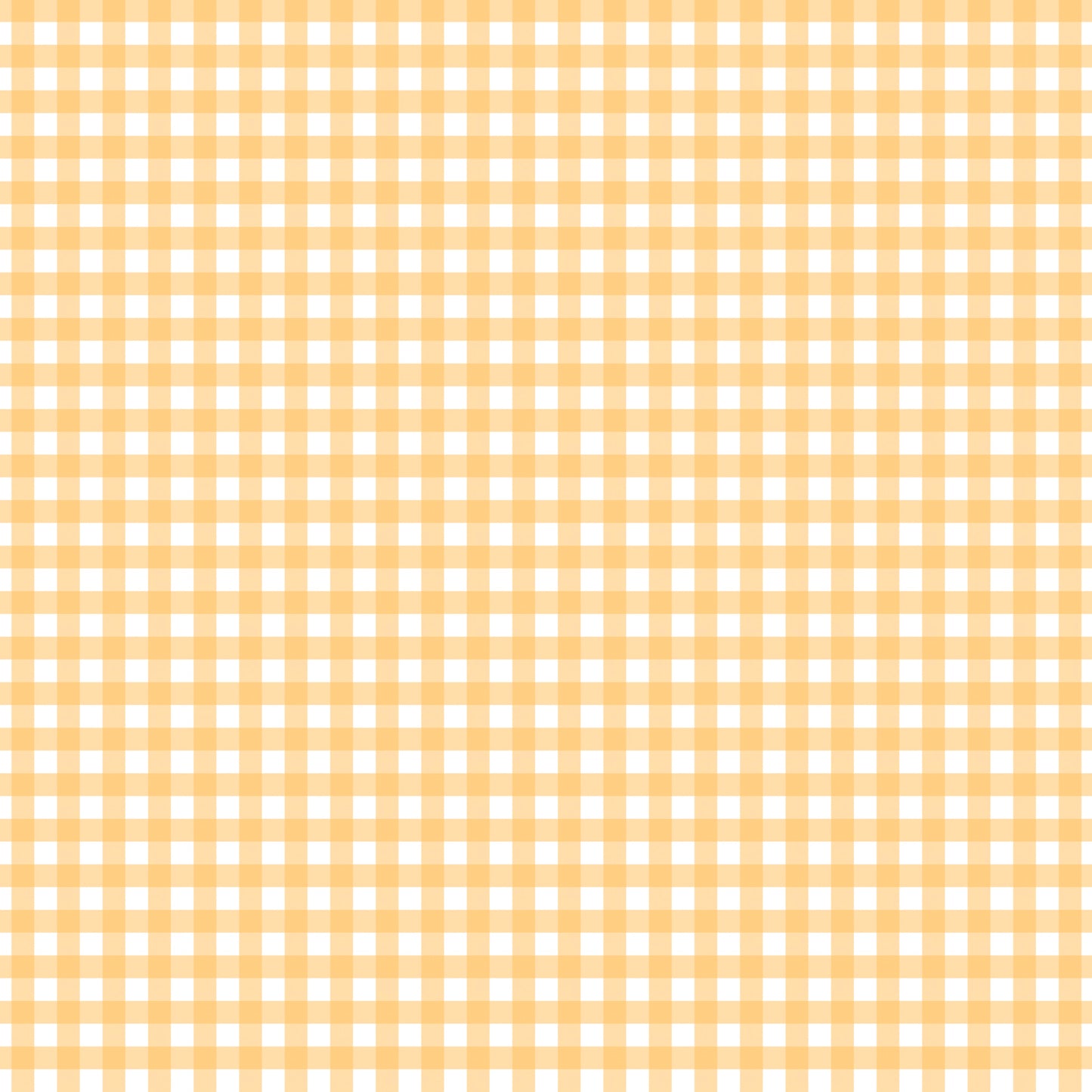 Pastel Orange Plaid Handmade