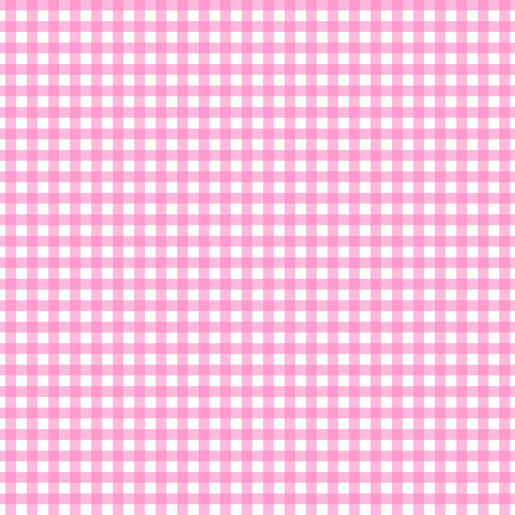 Pastel Pink Plaid Handmade