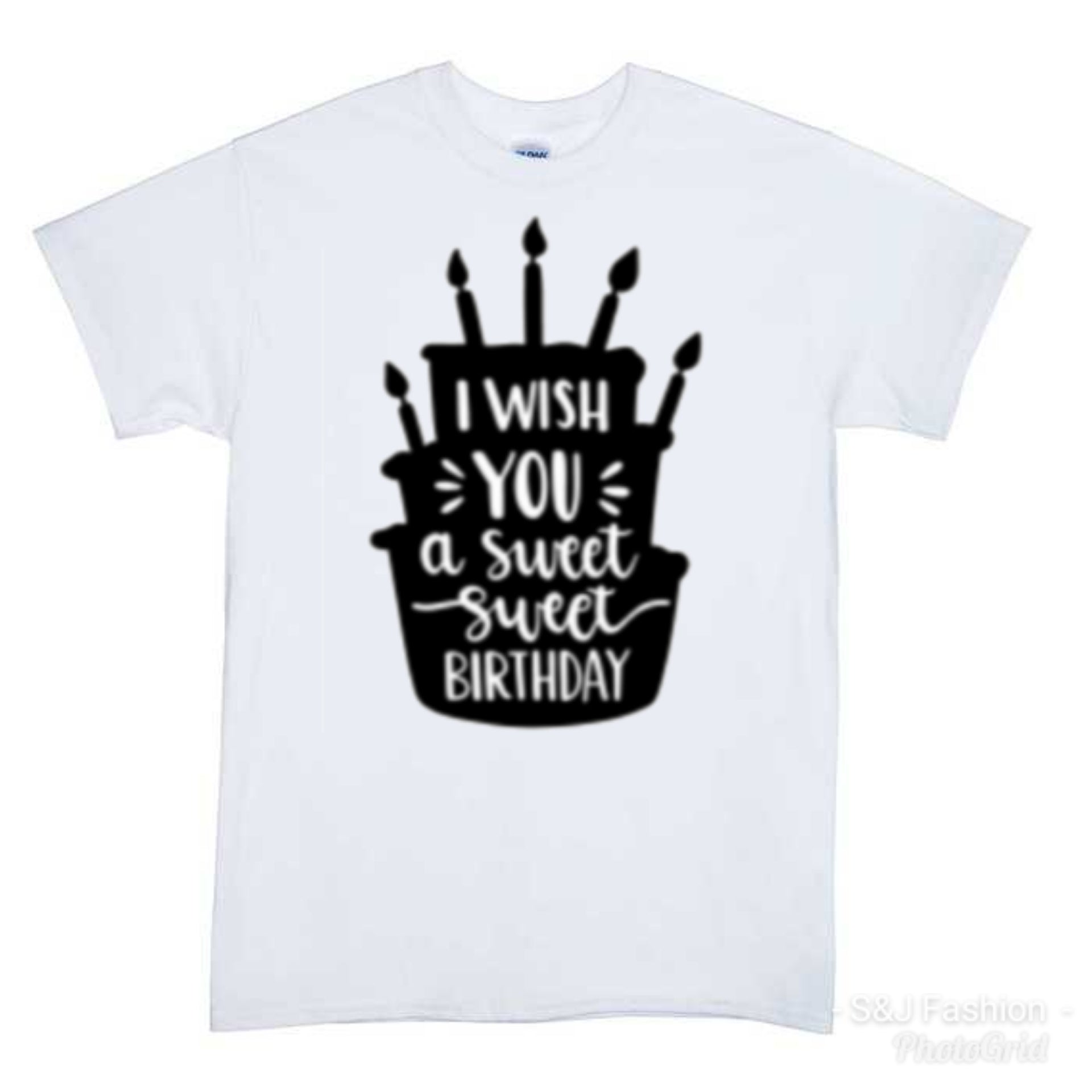 I wish you a sweet birthday Boys Shirts Girls Shirt