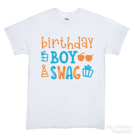 Birthday Swag  Boys Shirts