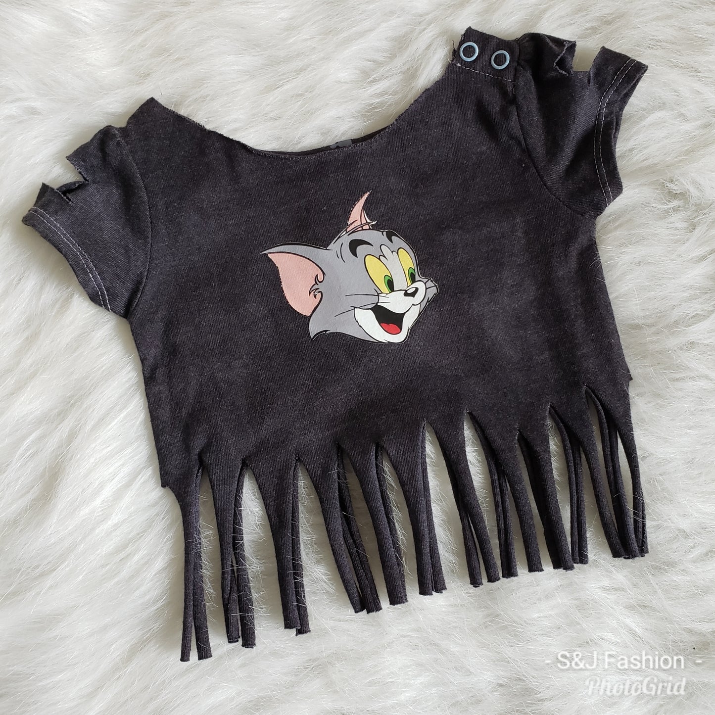 Tom & Jerry Cartoon Girls Shirt