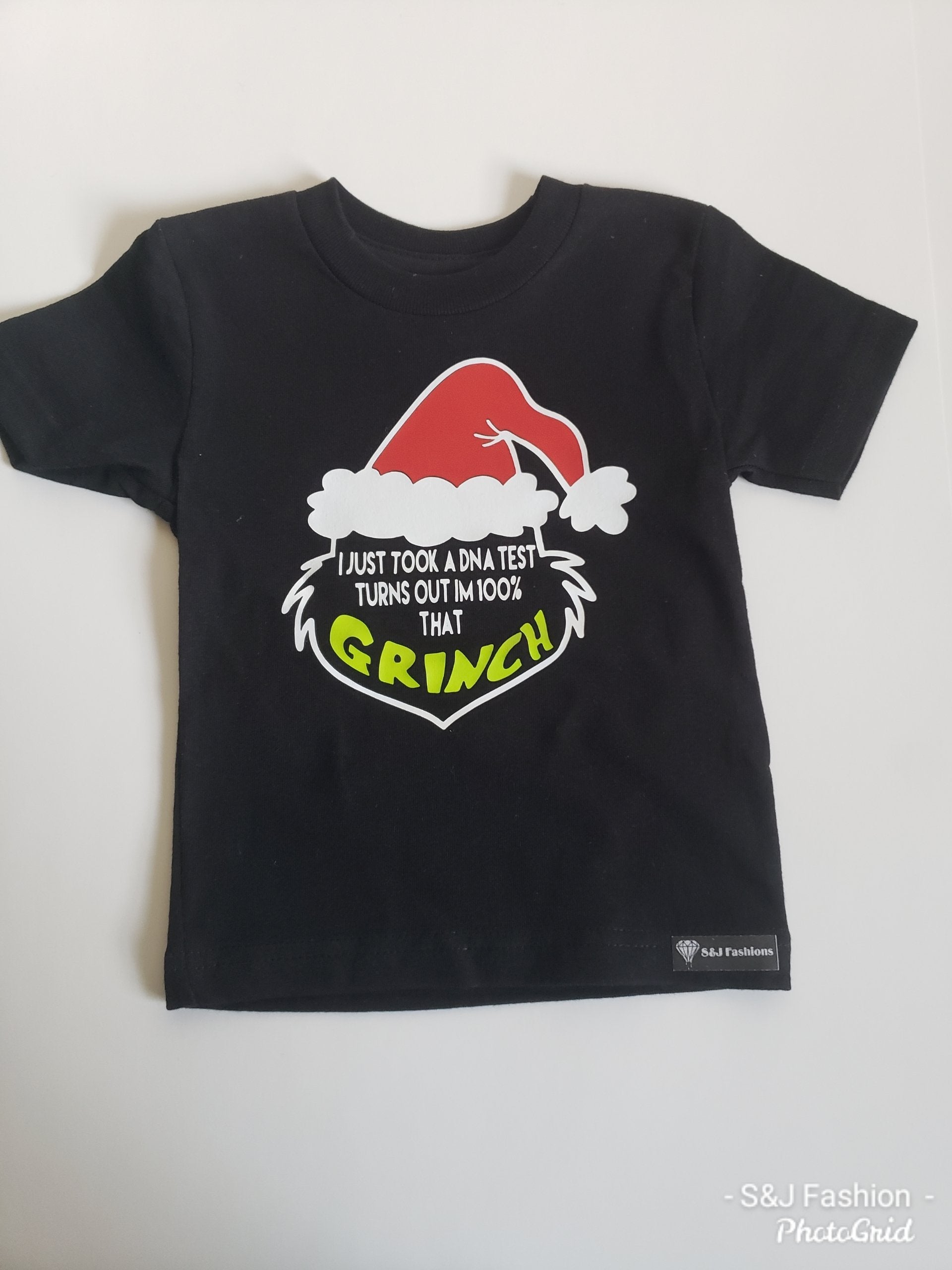 100% That Grinch Christmas Boys Shirt Girls Shirt