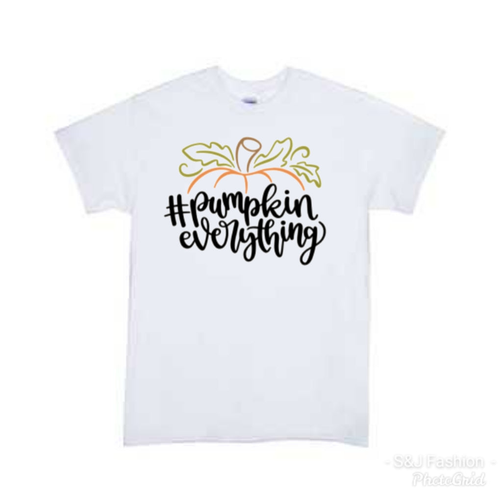 Pumpkin Everything Girls Shirt Boys Shirt Fall