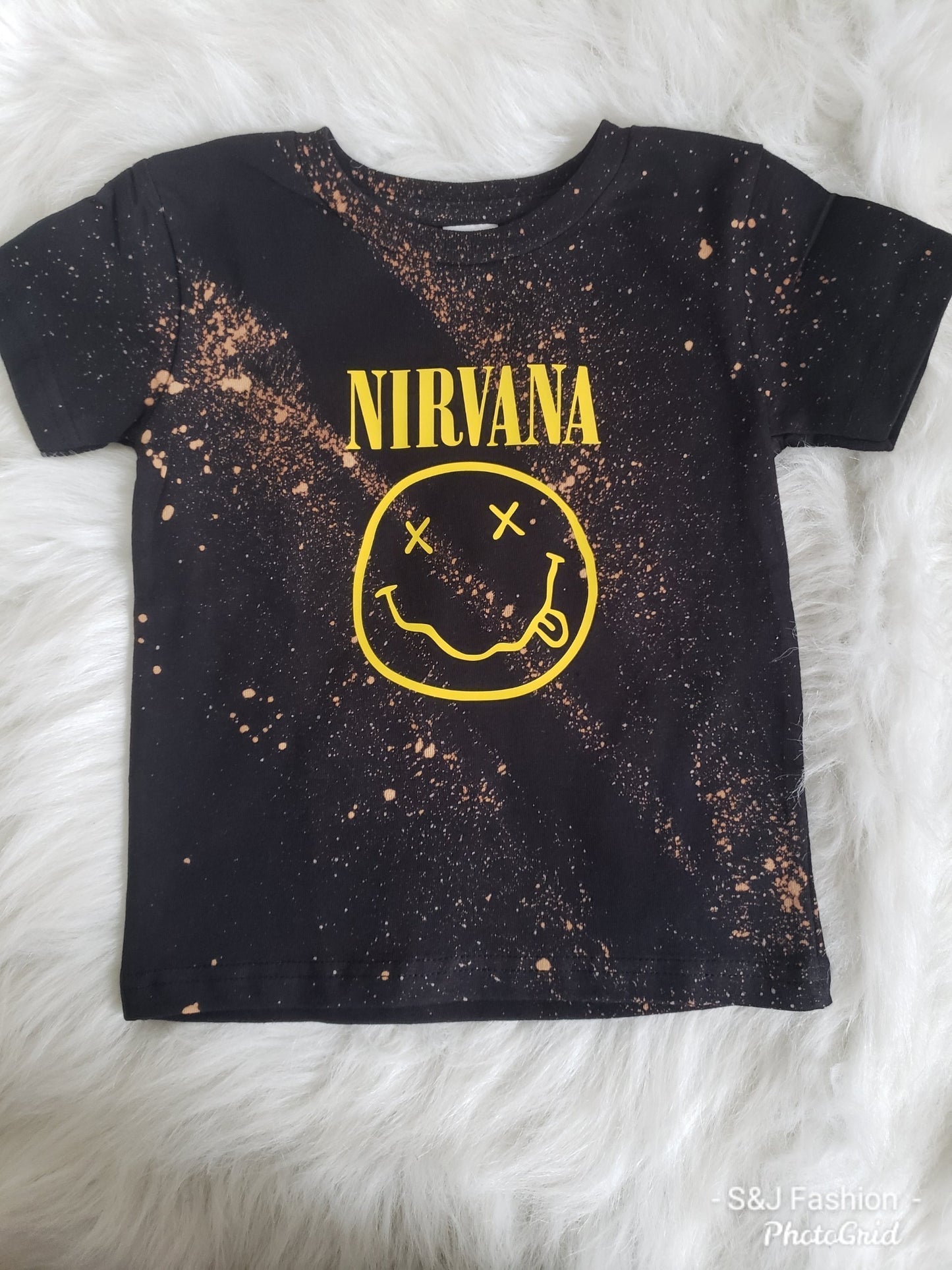 Nirvana  Mens Shirt Ladies Shirt Girls Shirt Boys Shirt Rock n Roll