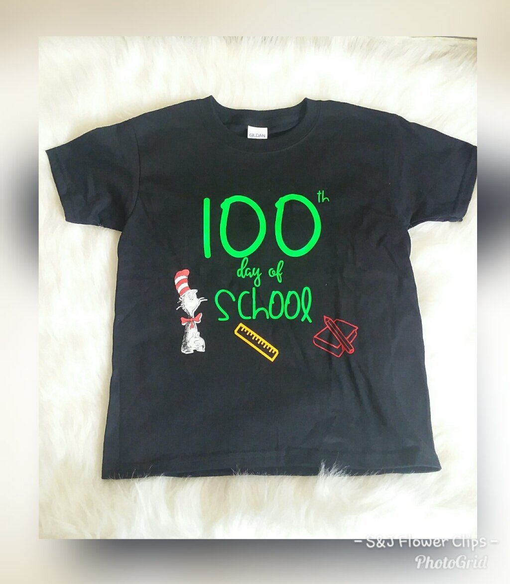 100th day of School Shirt Girls Shirt Boys Shirt