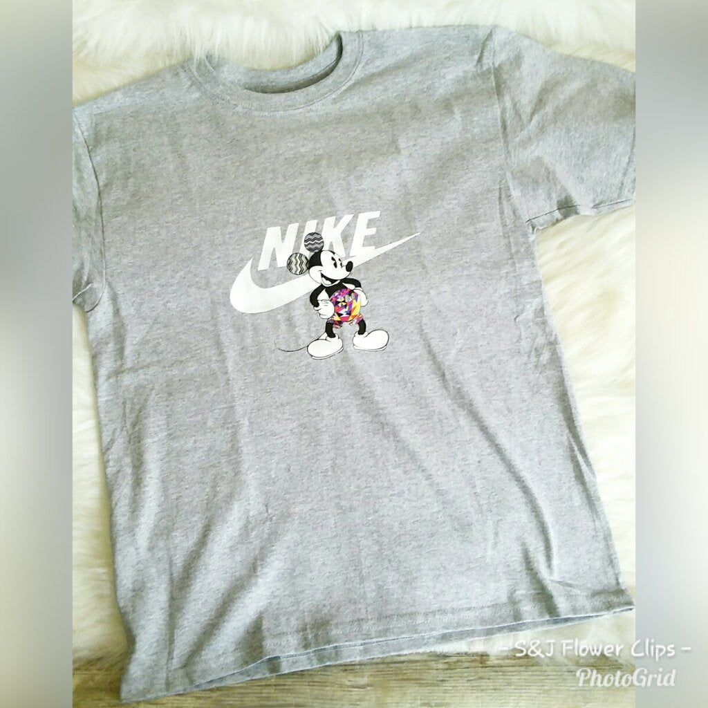 Mickey Mouse Nike Boys Shirt Girls Shirt Designer