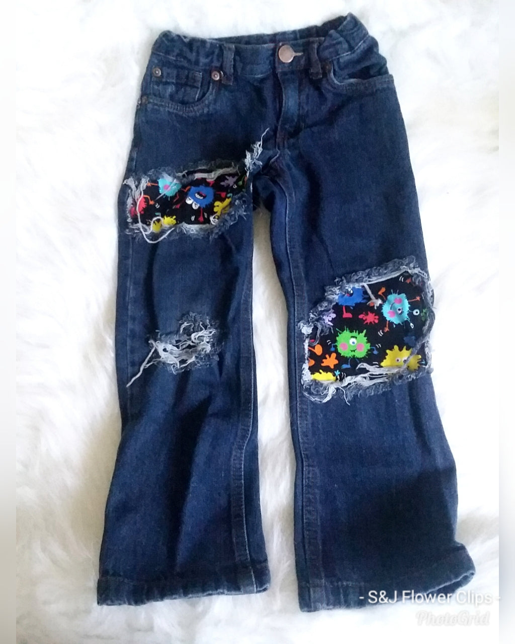 Monster Boys Distressed Jeans