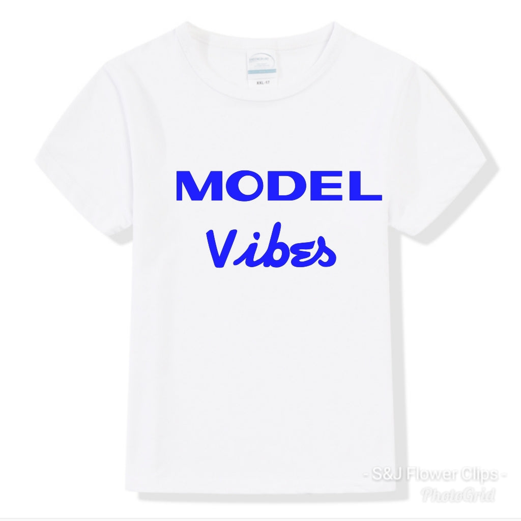 Kids "Model Vibes" Shirt