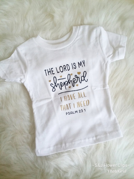 Lord is my Shepard Girls Shirt