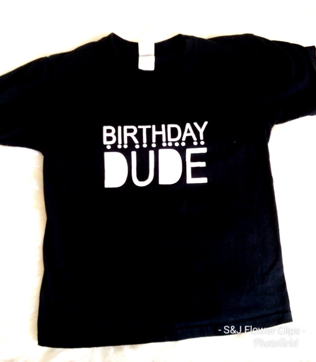 Birthday Dude Boys Shirt