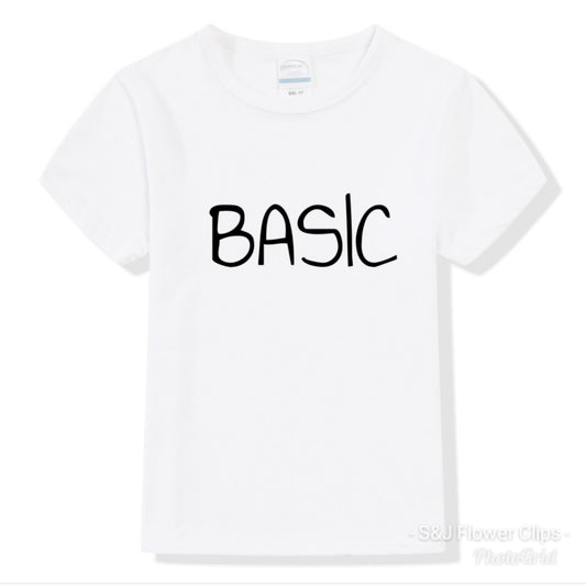 Basic Girls Shirt Boys Shirt