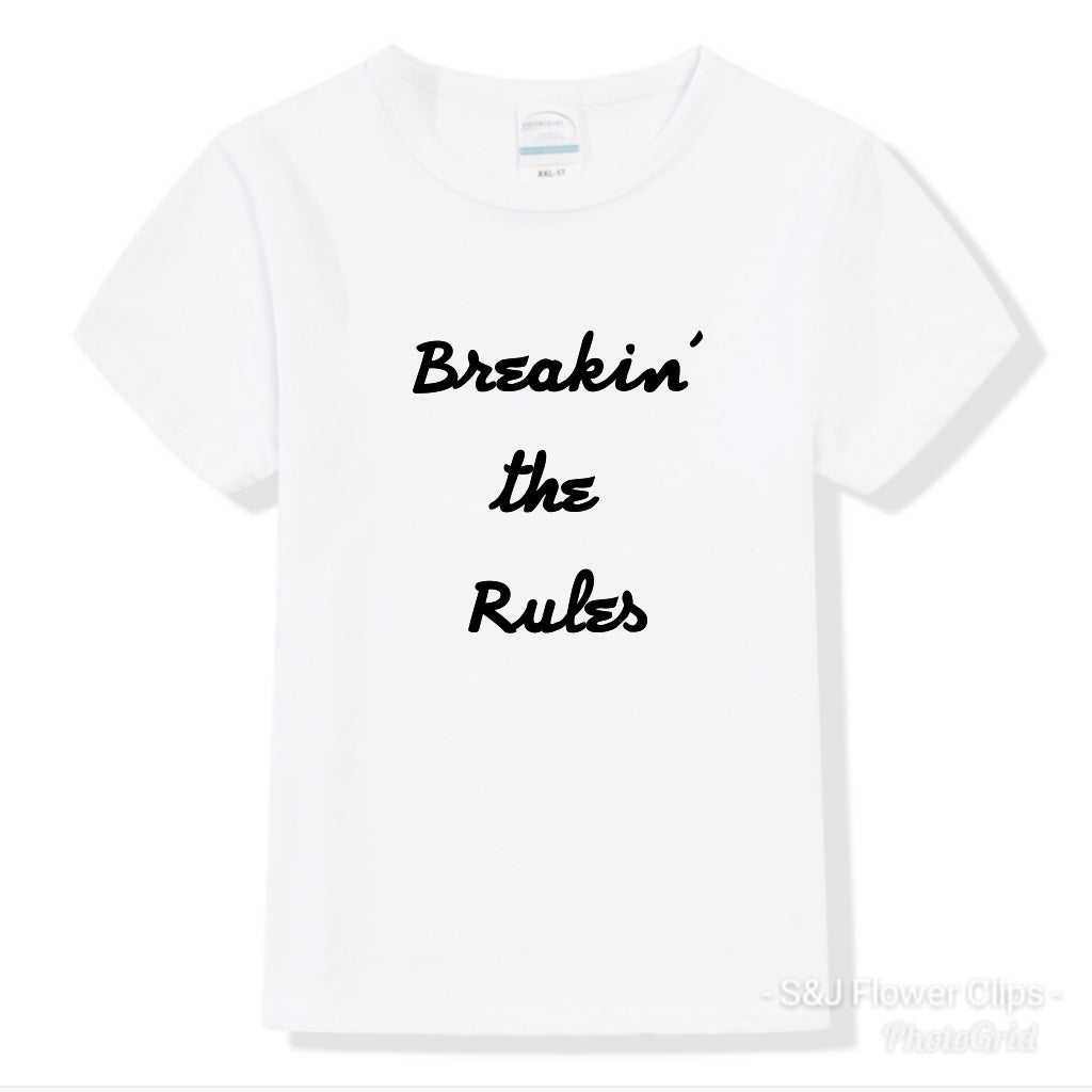 Kids "Breakin the rules" Shirt