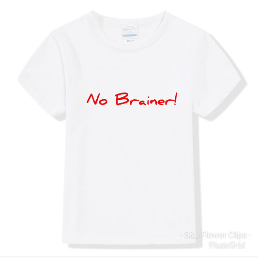 Kids "No Brainer" Shirt