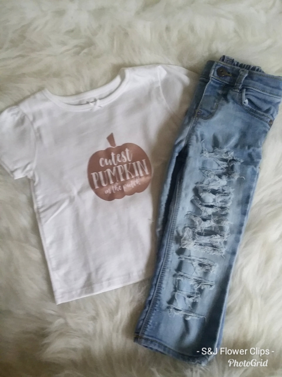 Princess Girls Distressed Jeans