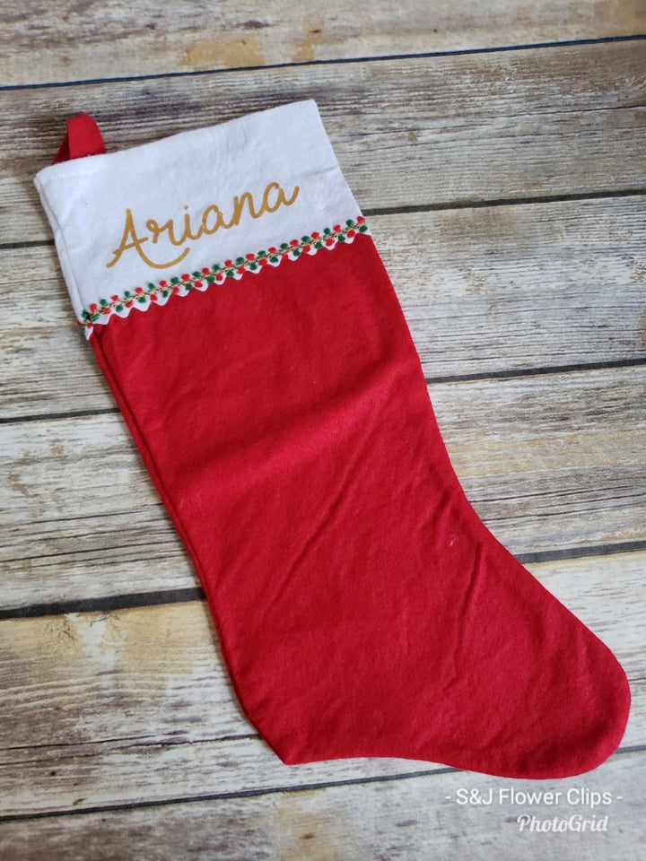 Personalized Stocking Christmas