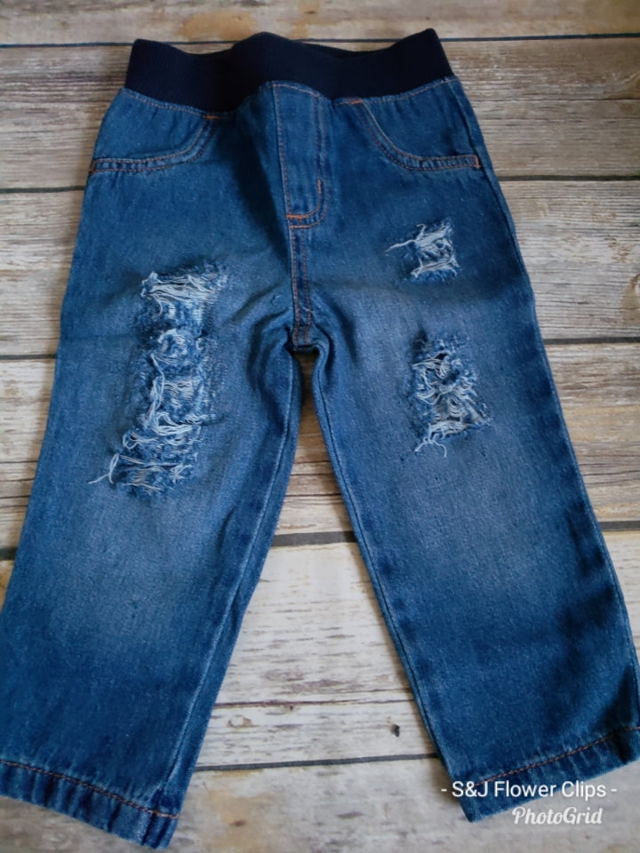 Boys Distressed Jeans