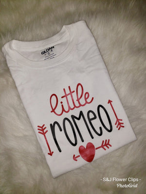 Little Romeo Boys Shirt Valentines