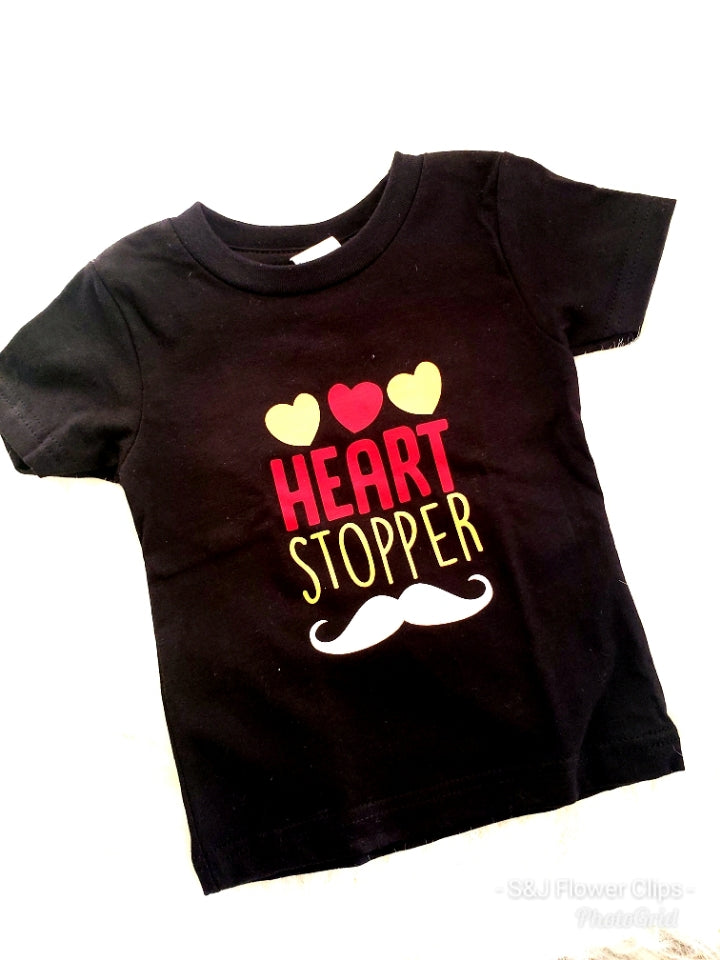 Heart Stopper Boys Shirt Valentines